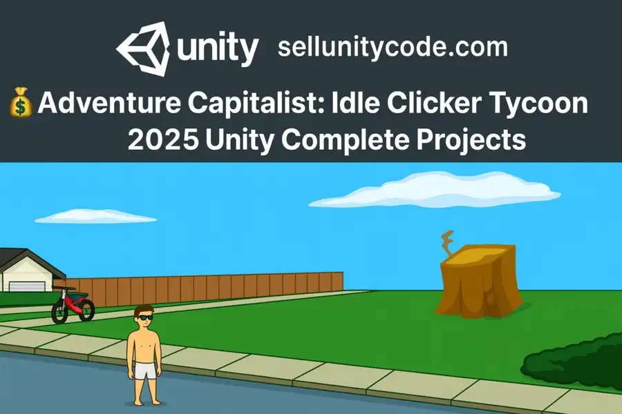 Adventure Capitalist: Idle Clicker Tycoon 2025 Unity Complete source code