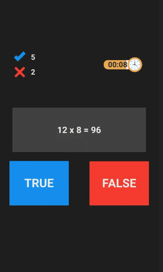 Arithmetic Quiz – Fast Math Brain Training Game screenshot 4