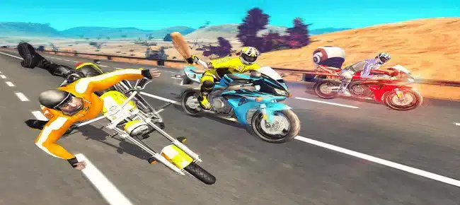 Bike Attack Race 3D – Highway Stunt Rider SellUnitySourceCode.com source code