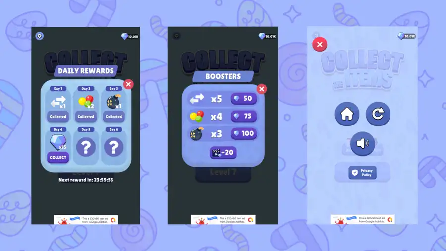 🎯 Collect The Items – Fun & Addictive Unity Game Source Code | SellUnitySourceCode.com screenshot 2