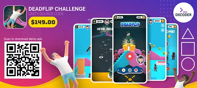 Deadflip Challenge Premium game SellUnitySourceCode source code