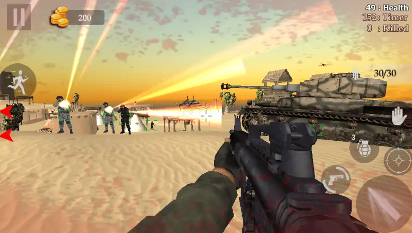 Desert Sniper Special Forces 3D Shooter FPS Game 64bit SellUnitySourceCode source code