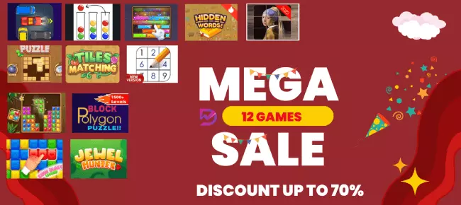 Dot Mob’s MEGA Bundle Offer: 12 Premium Games source code