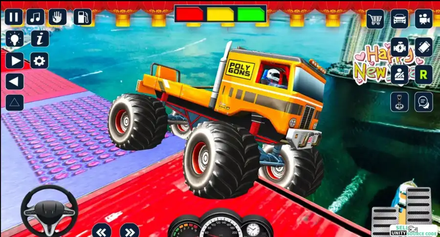  Extreme Monster:Truck Showdown SellUnitySourceCode  screenshot 5