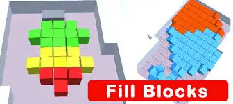 Fill cubes – Trending Hyper Casual Game SellUnitySourceCode source code