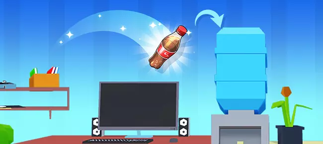 Flippy Bottle: Jumping Game SellUnitySourceCode