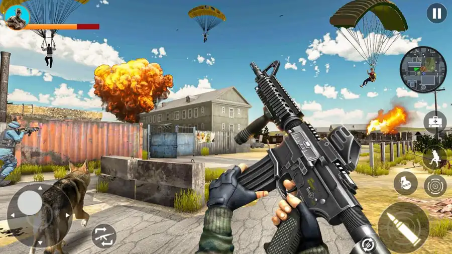FPS Commando Shooting Battleground SellUnitySourceCode source code