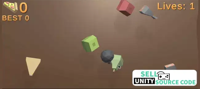 Fruit poly cut Ninja SellUnitySourceCode source code