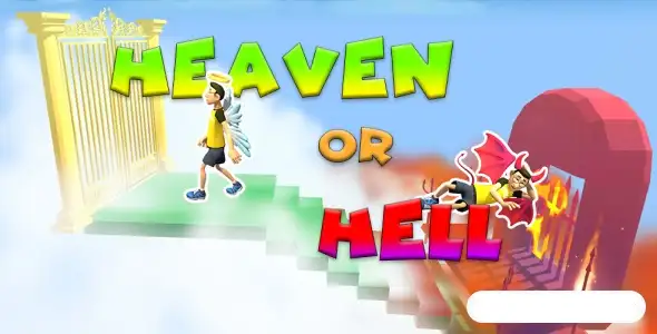 Heaven or Hell 3D SellUnitySourceCode source code