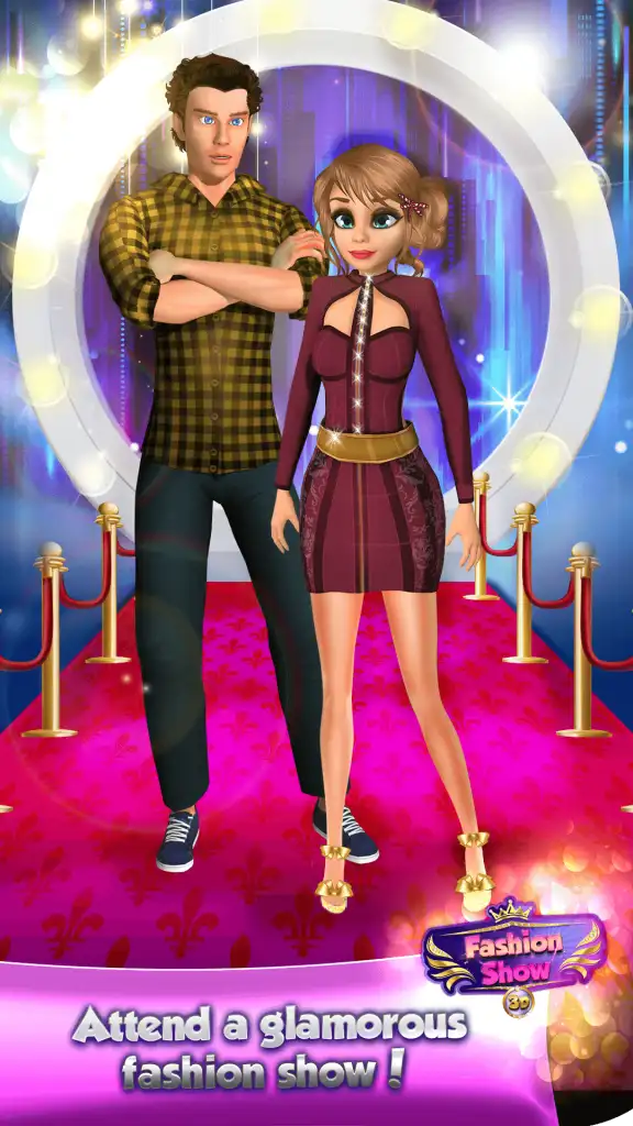 Model Dress up 3D – Fashion Show Game SellUnitySourceCode screenshot 3