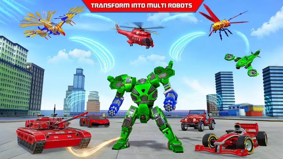 🤖 Multi Robot Game – Robot Transformation Game 2022 source code