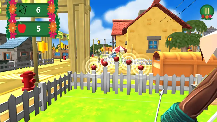New Archery Apple Shooter 3D – Slingshot Knockdown Unity Game – SellUnitySourceCode.com source code