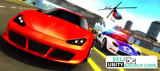 New Car Chase 3D – Police Car Game | SellUnitySourceCode.com