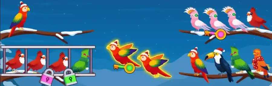 New Sort the Birds: Color Logic Puzzle – 2025 Complete Unity Projects - SellUnitySourceCode.com