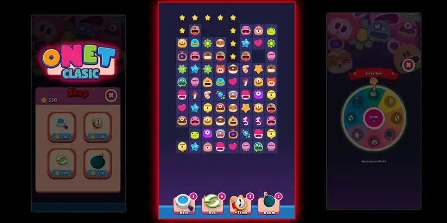 Onet Conect Animal Clasic Unity Template source code