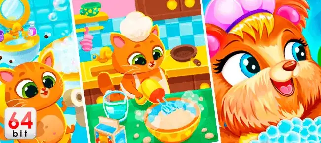 Pet Wash – Cute Animal Cleaning Salon Game | SellUnitySourceCode source code