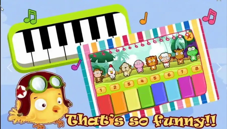 Piano For Kids source code