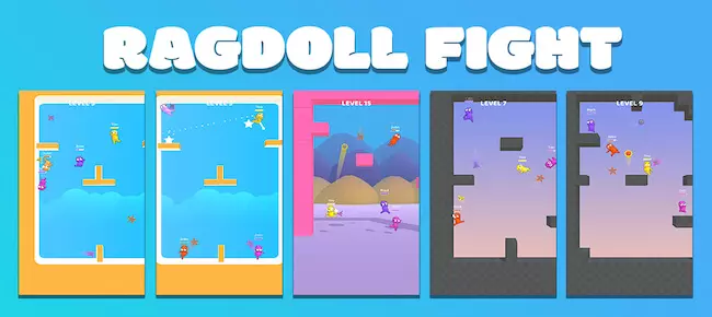 Ragdoll Fight SellUnitySourceCode source code