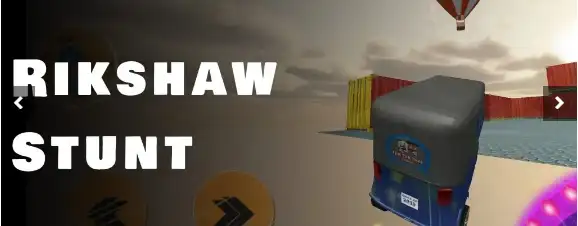 Rikshaw Stunt - SellUnitySourceCode source code