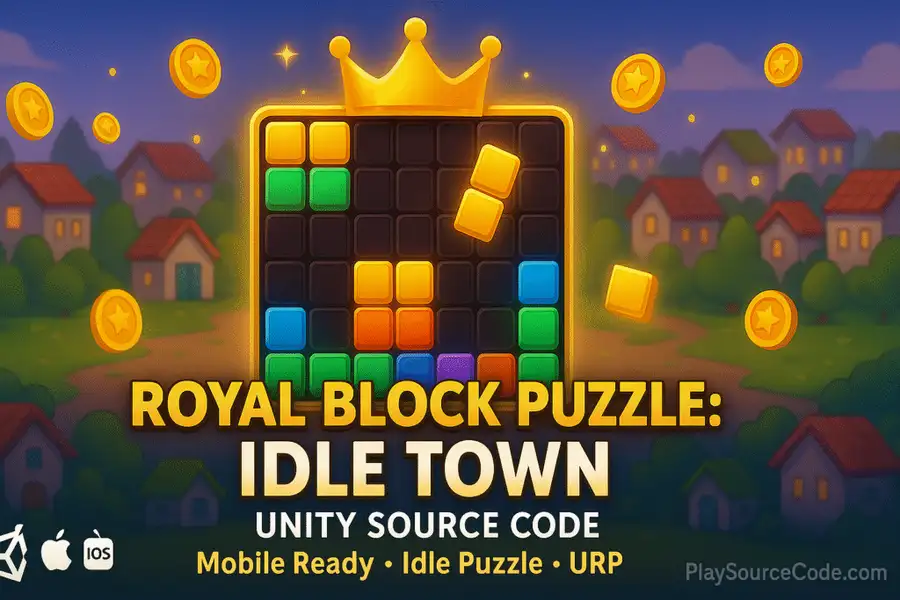Royal Block Puzzle: Idle Town source code