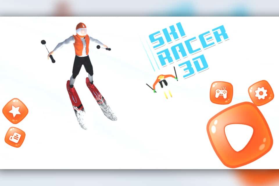 Ski Racer Unity 3D Game (Android & IOS) SellUnitySourceCode source code