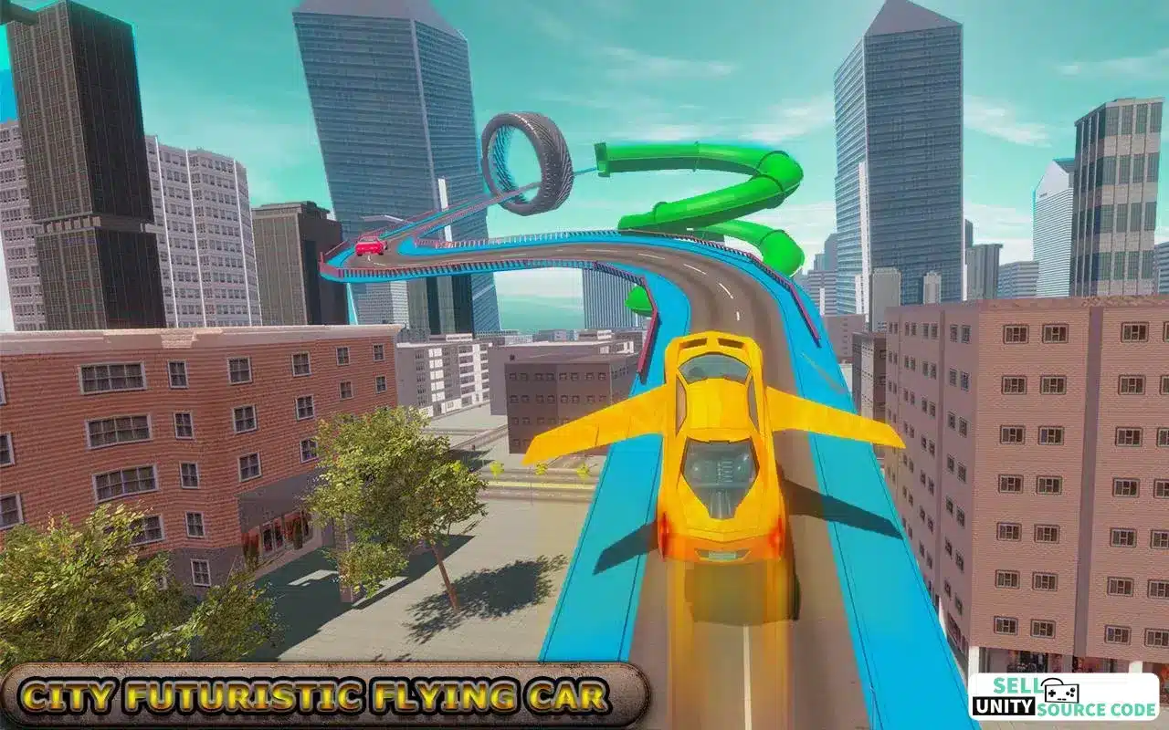 : Sky Diving Stunt 2020 64 Bit SellUnitySourceCode 