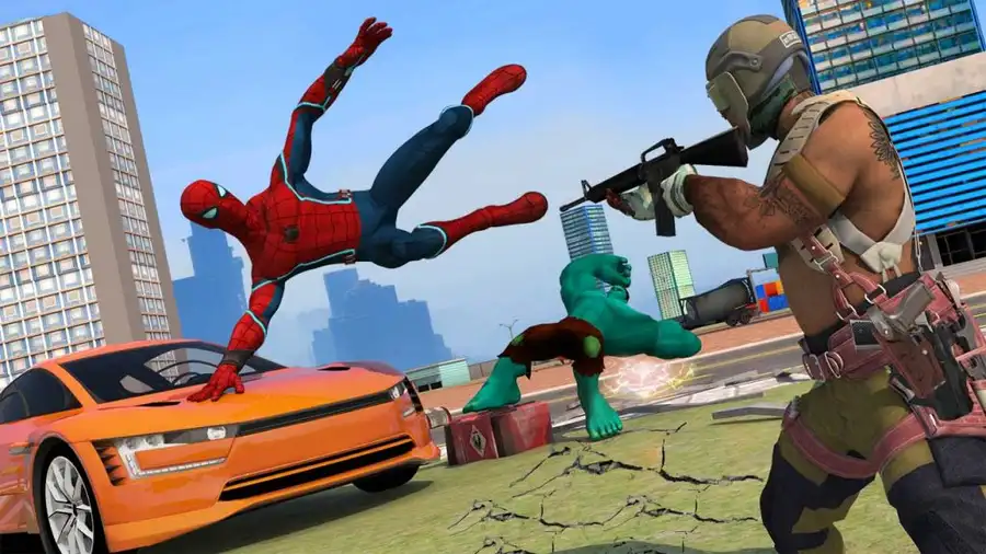 Spider Fighter Game SellUnitySourceCode source code