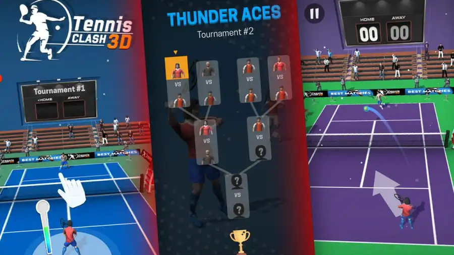 Tennis Game 3D Unity Source Code SellUnitySourceCode source code
