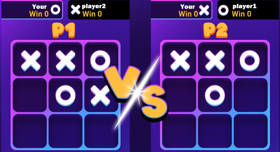 Tic Tac Toe – Unity Source Code with Photon Fusion 2 (AI + Online) source code