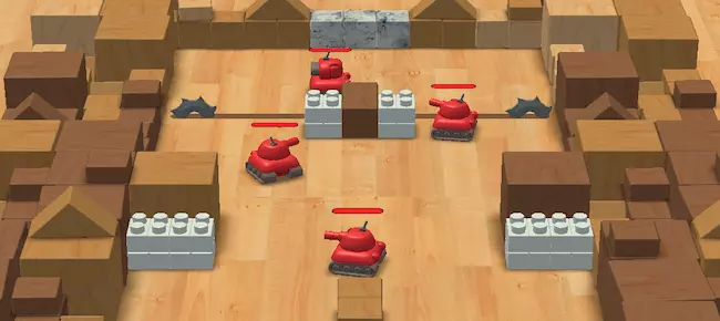 Toy Battle Tanks SellUnitySourceCode source code