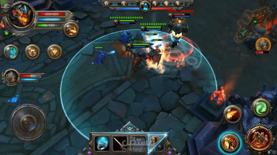 Unity Moba Project SellUnitySourceCode screenshot 4