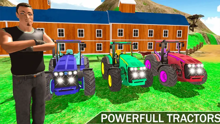 Village Farming Simulator – Tractor Driver SellUnitySourceCode source code