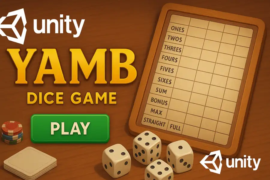Yamb dice game – Unity source code source code